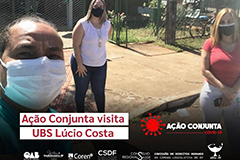 Ação Conjunta Covid-19 visita UBS Lúcio Costa para averiguar condições de trabalho