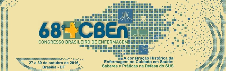 Cartaz de divulgação: 68º Congresso Brasileiro de Enfermagem