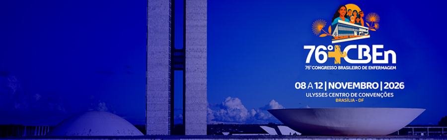 Cartaz de divulgação: 76ª Congresso Brasileiro de Enfermagem (CBEn)