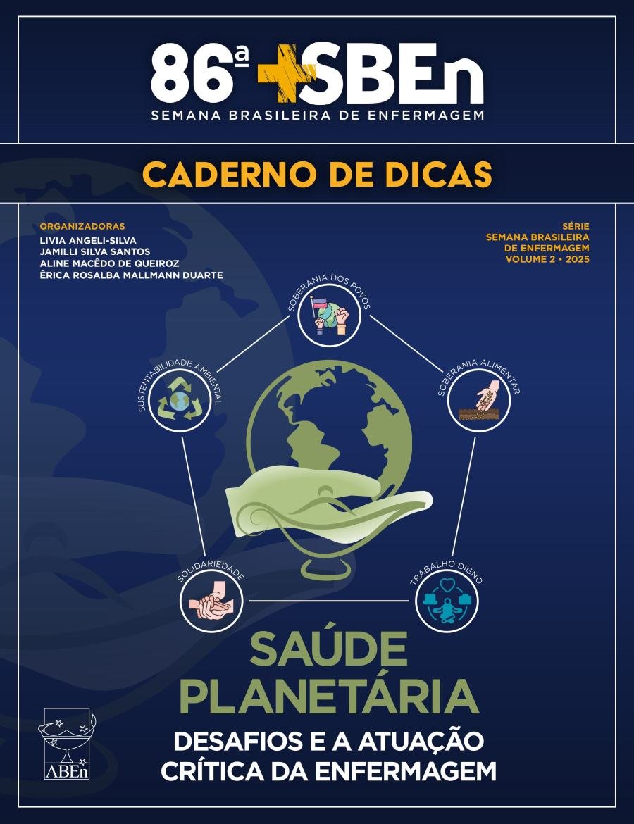Cartaz de divulgação: 86ª Semana Brasileira de Enfermagem (SBEn)