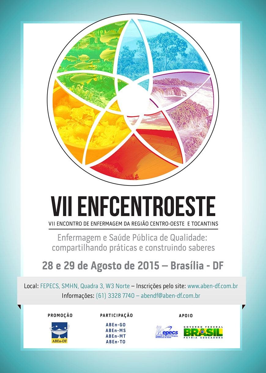 Cartaz de divulgação: Seja associado (a) da ABEn DF e valorize o que é seu