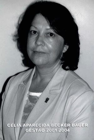 Retrato de Célia Aparecida Becker Bauer